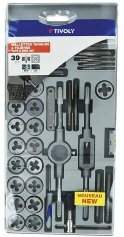 New TIVOLY Coffret taraud et filière MTF39