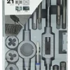 New TIVOLY Coffret taraud et filière 21 pièces
