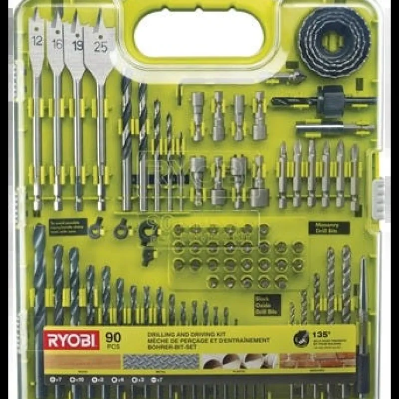 Best RYOBI Coffret vissage perçage 90 accessoires