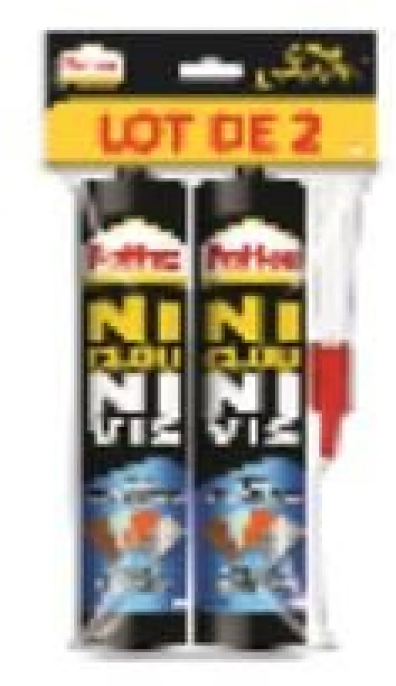 Outlet PATTEX Colle de fixation ni clou ni vis 2 x 450g