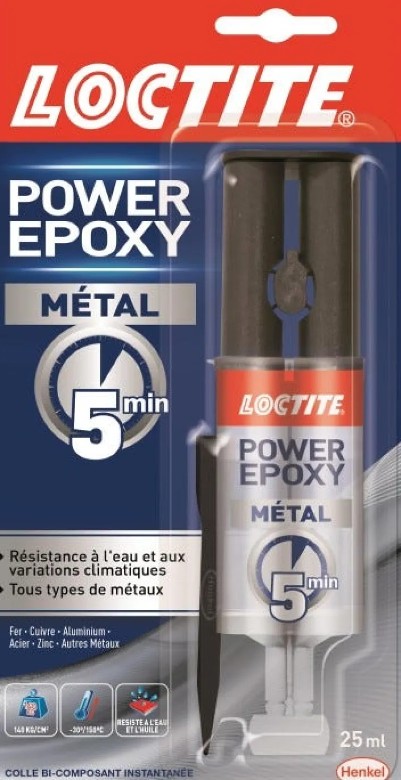 Online LOCTITE Colle Power époxy spécial métal seringue 25 ml