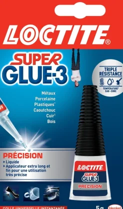 Best LOCTITE Colle Super glue 3 Précision 5g