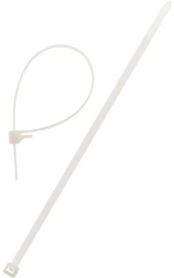 Outlet ZENITECH 20 colliers de câblage 3,6x140mm blanc