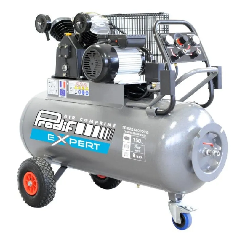 Outlet PRODIF Compresseur à courroie 150 L 3 CV Tri