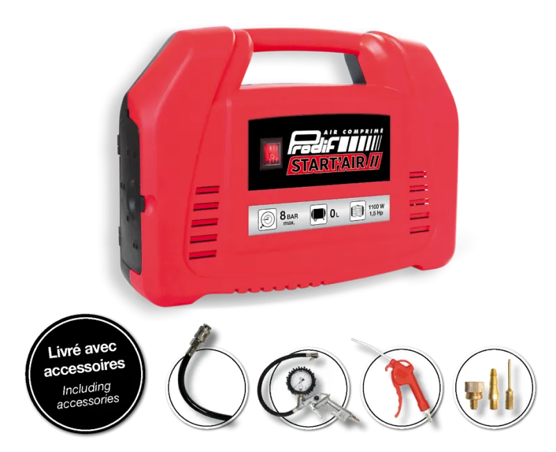 New PRODIF Compresseur mallette sans cuve 1,5 CV