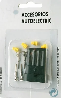 Sale Connecteur étanche mâle complet 4 voies