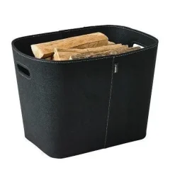 Clearance Corbeille Felt noire