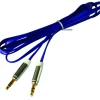 Outlet Cordon audio FPE Jack 3.5mm stéréo mâle/mâle - 1.5m - Violet