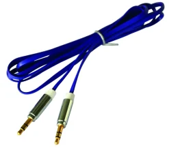 Outlet Cordon audio FPE Jack 3.5mm stéréo mâle/mâle - 1.5m - Violet