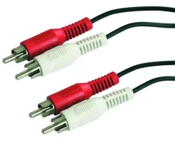 Outlet Cordon audio FPE 2 RCA mâles/2 RCA mâles - 5m