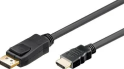 Best Cordon audio/vidéo FPE display port mâle vers HDMI mâle - 1m