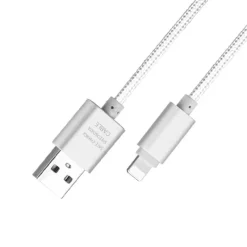 Online Cordon FPE lightning argenté - 1m