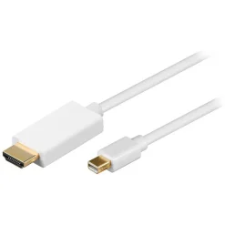 Sale Cordon FPE mini display port mâle / HDMI mâle