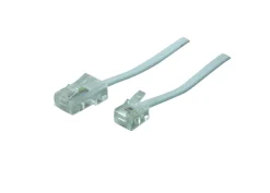 Cordon RJ45/RJ11 FPE mâle/mâle - 1.8m