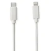 Best Cordon USB FPE Lightning MFI mâle / USB-C mâle blanc - 1m