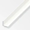 Best ALFER Cornière 19,5x1,5 mm aluminium blanc 1m