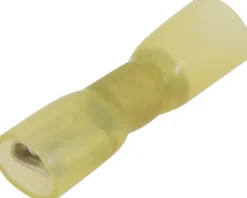 Best Cosse plate femelle 100% isolée thermo jaune 6,3x0,8mm (x10)