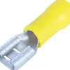 Online Cosse plate isolée femelle jaune 9,5x1,1 mm (x10)