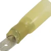 Discount Cosse plate mâle isolée thermo jaune 6,3x0,8mm (x10)