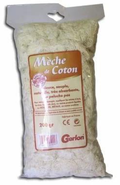 GERLON Coton à mécher 200g