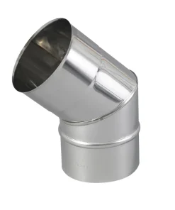 Outlet TEN Coude BR45° 2 parties inox 304 Ø150mm