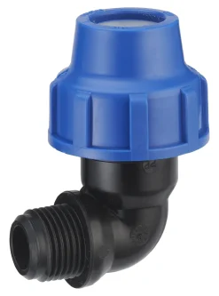 New NOYON & THIEBAULT Coude plastique mâle pr tuyau polyéthylène M1/2 D20
