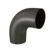Discount TEN Coude équerre 90° noir mat Ø153mm lisse