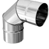 Outlet TEN Coude équerre 90° 3 parties inox 304 Ø150mm