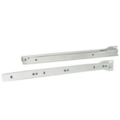 Sale Coulisse à galets fixation sous tiroir blanc 350mm (x2)
