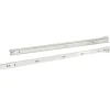 Online Coulisse à galets fixation sous tiroir 550mm 18kg blanc (x2)