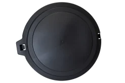 Sale EDA Couvercle plat pour poubelle 80L noir