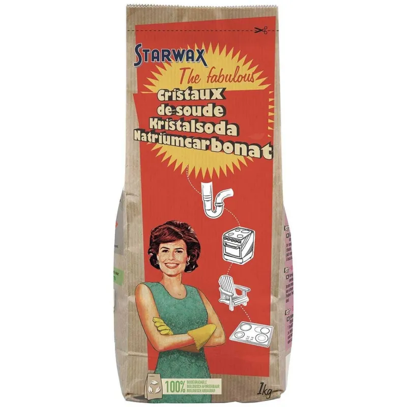 New STARWAX Cristaux de soude 1kg The Fabulous