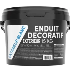 Sale Crépi pour surfaces extérieures 15 kg blanc