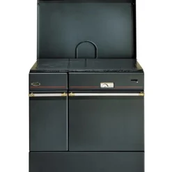 Clearance GODIN Cuisinière à bois Arpège noir poli