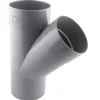 Hot Culotte PVC évacuation 45° mâle/femelle Ø200