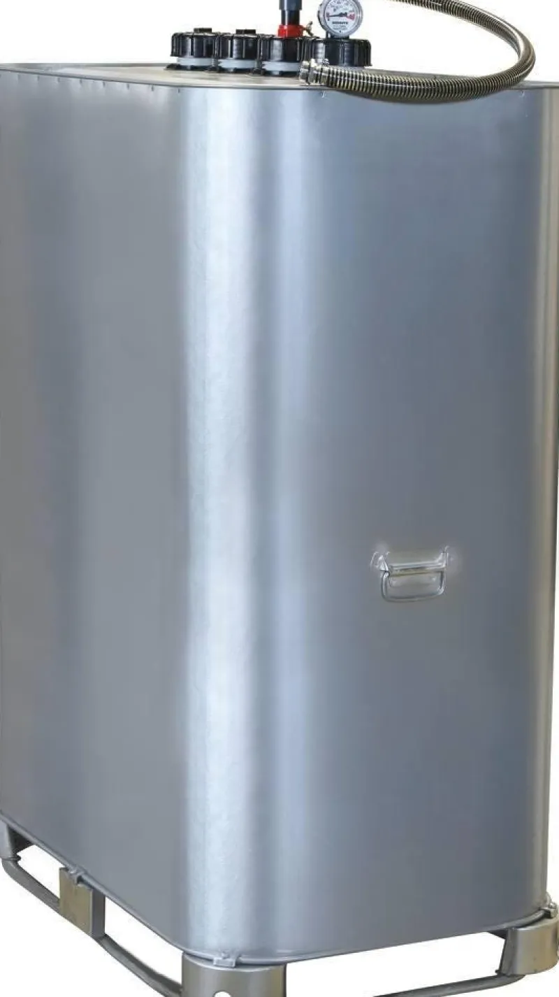 Discount Cuve de stockage fioul galva double paroi 999L pré-équipée