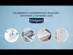 STARWAX Déboucheur de canalisations gel à la soude 1L