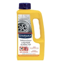 Best STARWAX Déboucheur liquide suractif 1L