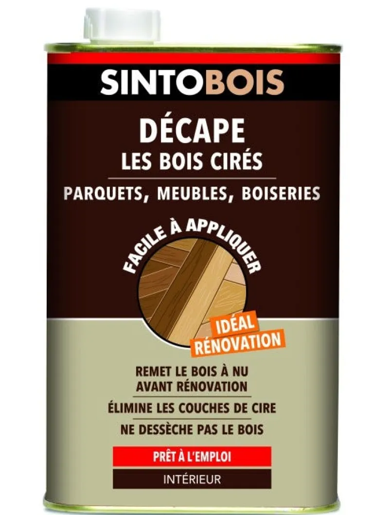 SINTO Décapant bois cire extra fort 1L