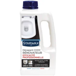 New STARWAX Décapant choc rénovateur wc 1L