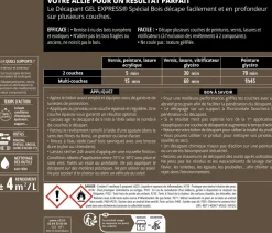 Hot V33 Décapant express Bois - 1L