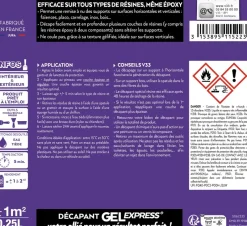 Online V33 Décapant gel spécial résine 0,5L