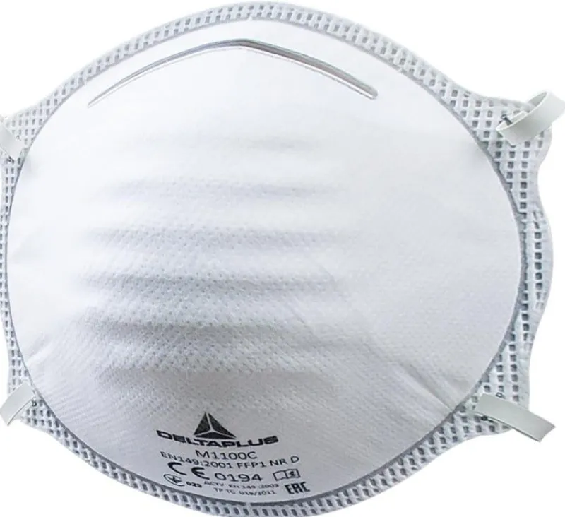 Best DELTA PLUS Demi-masque filtrant jetables moulés FFP1 (x20)