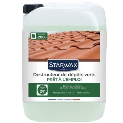 Online STARWAX Destructeur dépôts verts PAE toitures, murs et sols ext. 20L