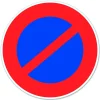 CHAPUIS Disque de signalisation "Stationnement interdit"