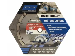 Hot NORTON Disque diamant extrème construction Ø230