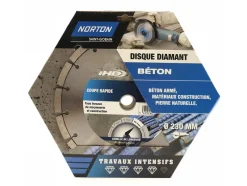 New NORTON Disque diamant intensif construction Ø230