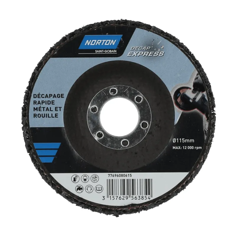 Best NORTON Disque meuleuse Ø 115 Décap Express métal