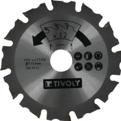 Hot TIVOLY 1 disque à sculpter Ø115 ale 22,2