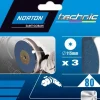 Outlet NORTON 3 Disques fibre norzon G80 115x22